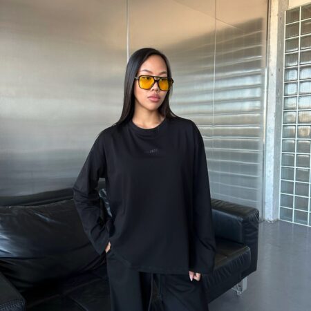 ЛОНГ oversize black