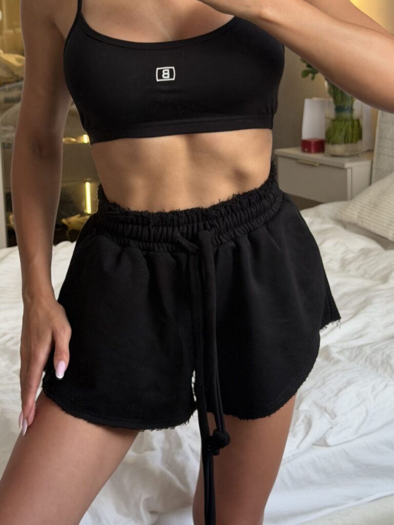 Шорти трикотажні black